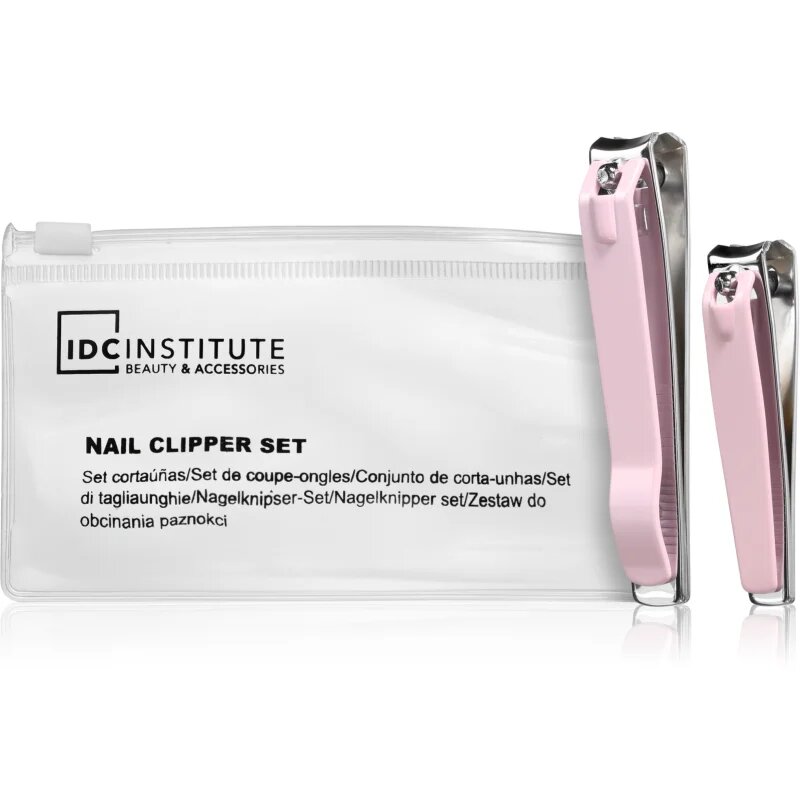 IDC INSTITUTE Nails Clipper Set körömvágó csipesz 2 db