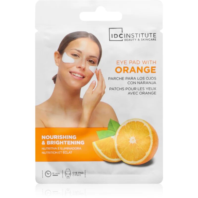 IDC INSTITUTE Orange hidrogéles párnácskák a szem alatti sötét karikákra 8 g