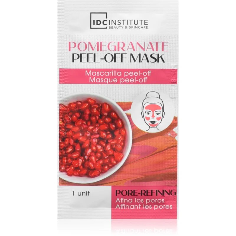 IDC INSTITUTE Pomegranate lehúzható maszk 3x8 ml