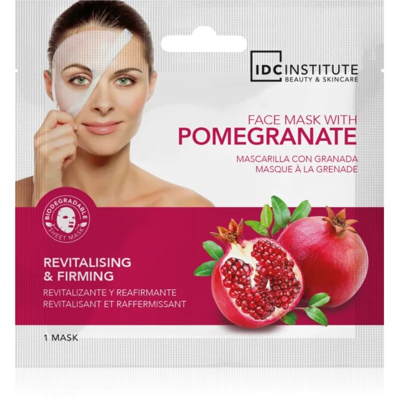 IDC INSTITUTE Pomegranate revitalizáló maszk az arcra 22 g