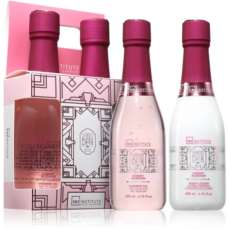 IDC INSTITUTE Scented Bath Rose ajándékszett hölgyeknek