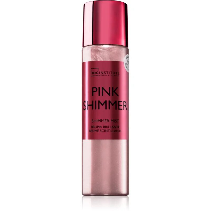 IDC INSTITUTE Shimmer Pink test permet csillámporral 150 ml