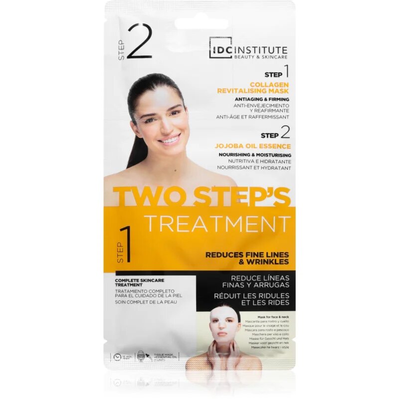 IDC INSTITUTE Two Steps Treatmant maszk a ráncok ellen 40 g
