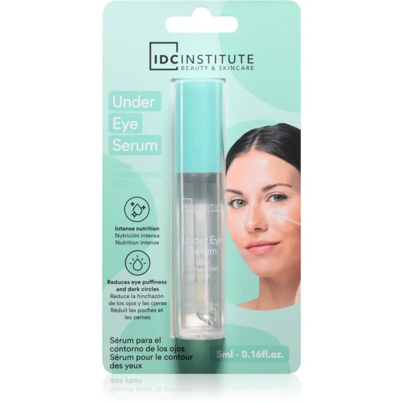 IDC INSTITUTE Under Eye Serum szemkörnyékápoló szérum hialuronsavval 5 ml