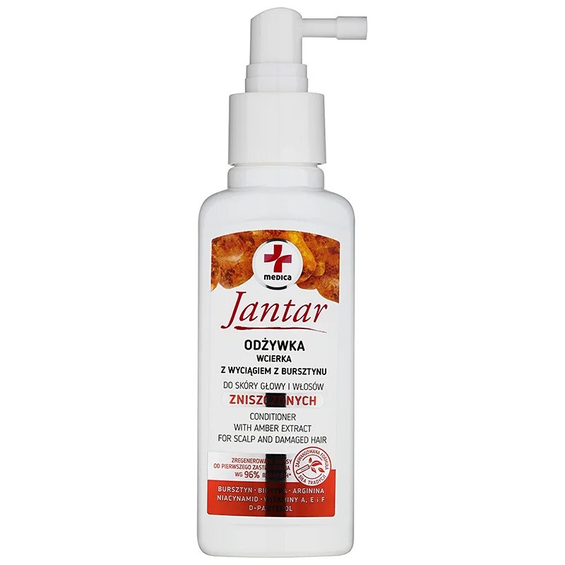 Ideepharm Medica Jantar regeneráló kondicionáló spray a károsult hajra 100 ml