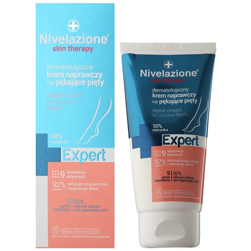 Ideepharm Nivelazione Expert krém a megrepedezett sarokbőrre regeneráló hatással 75 ml
