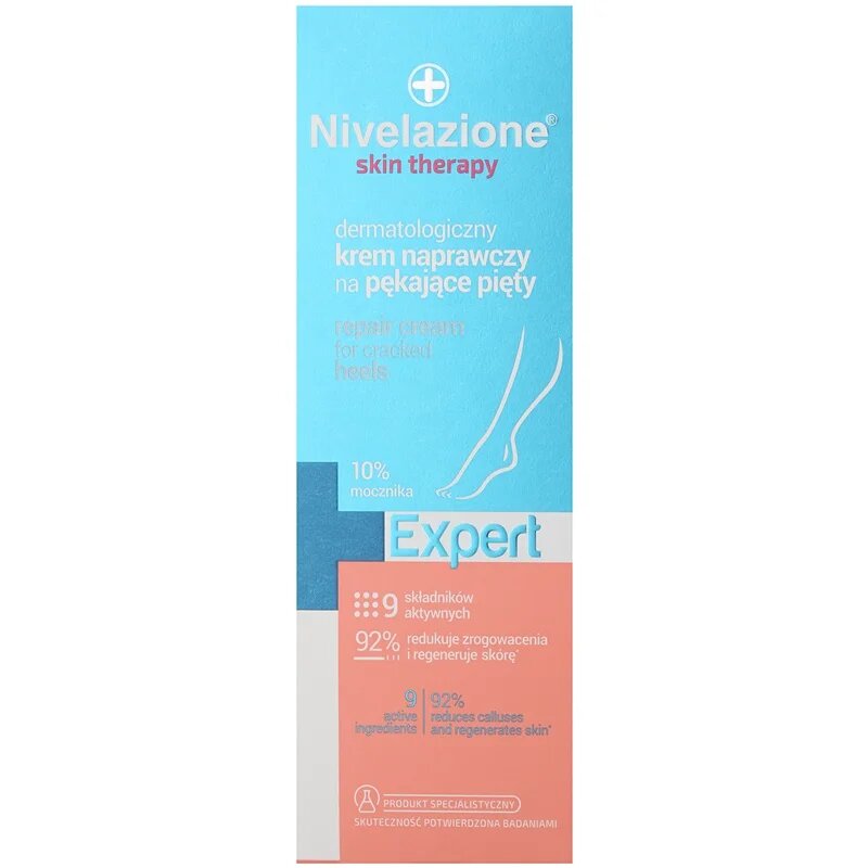 Ideepharm Nivelazione Expert krém a megrepedezett sarokbőrre regeneráló hatással 75 ml