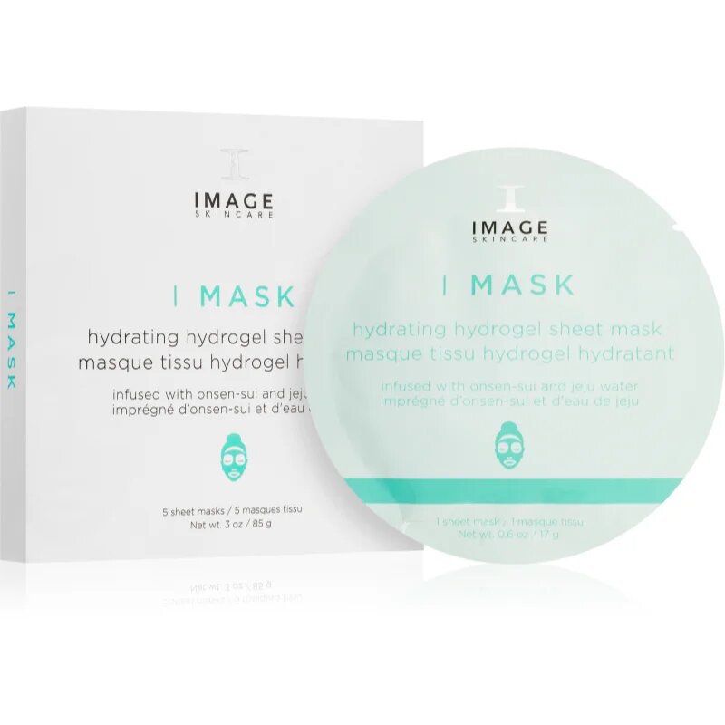 IMAGE Skincare I Mask intenzív hidrogélmaszk hidratáló hatással 5x17 g