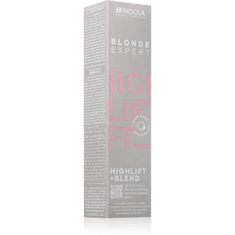 Indola Blond Expert Highlift + Blend tartós hajszínező árnyalat H.2+ 60 ml