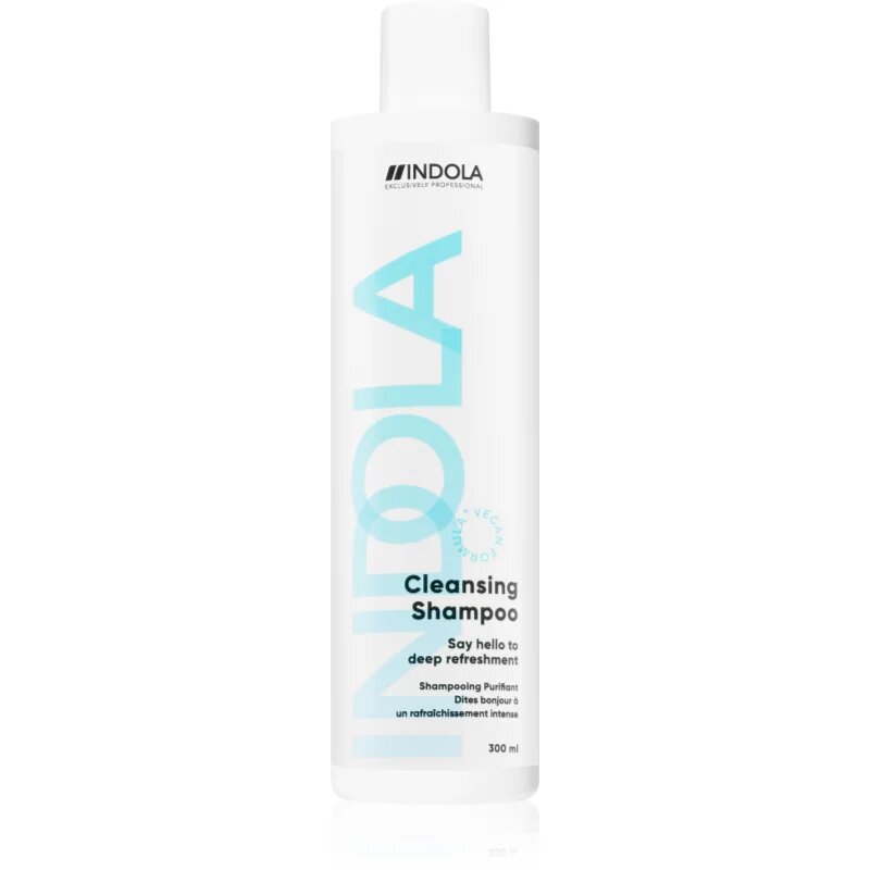 Indola Cleansing Shampoo mélyen tisztító sampon 300 ml
