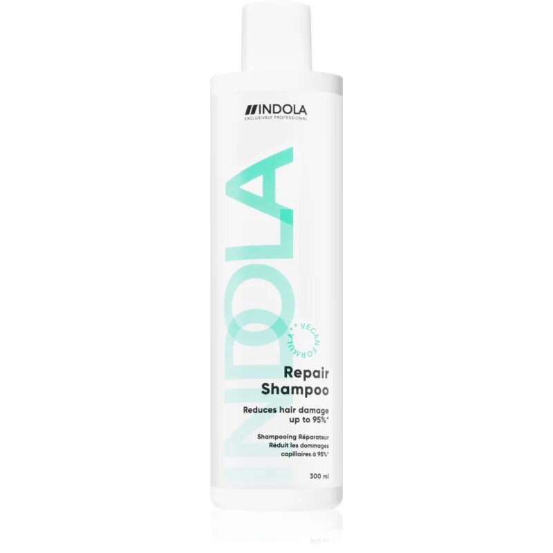 Indola Repair Shampoo tápláló sampon a sérült töredezett hajra 300 ml