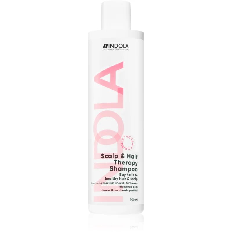 Indola Scalp & Hair Therapy Shampoo korpásodás elleni sampon a kémiailag kezelt hajra 300 ml
