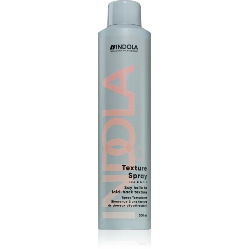 Indola Texture Spray styling spray a hajformázáshoz melyhez magas hőfokot használunk 300 ml