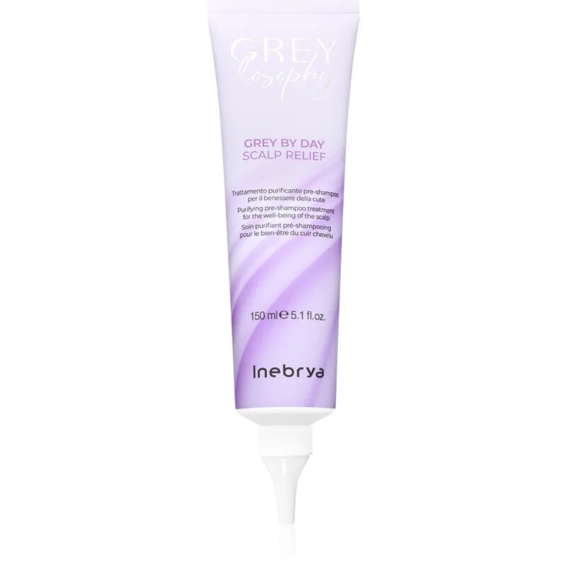 Inebrya Greylosophy Scalp Relief Pre-Shampoo Treatment sampon előtti ápolás fejbőrre 150 ml