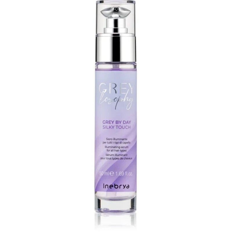 Inebrya Greylosophy Silky Touch Serum élénkítő szérum ősz hajra 50 ml