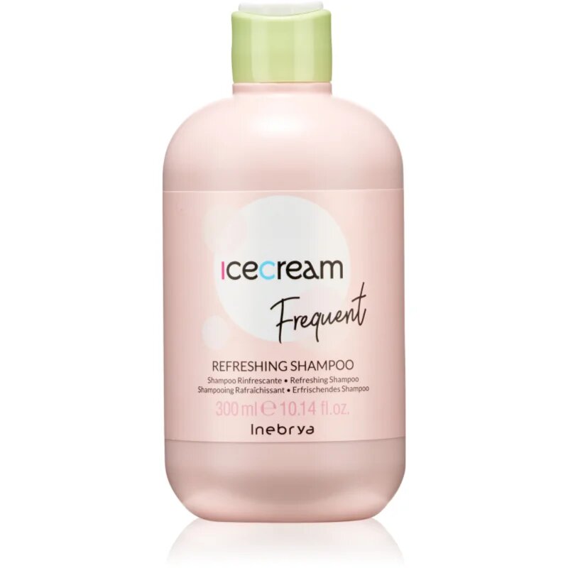 Inebrya Ice Cream Frequent Refreshing Shampoo frissítő sampon borsmentával 300 ml