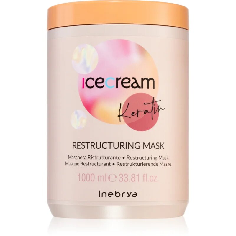 Inebrya Keratin Restructuring Mask revitalizáló maszk keratinnal 1000 ml