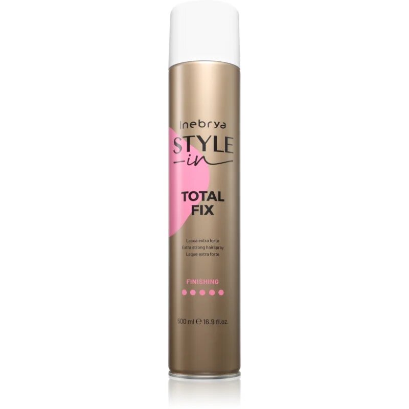 Inebrya Style-In Total Fix extra erős lakk hajra 500 ml