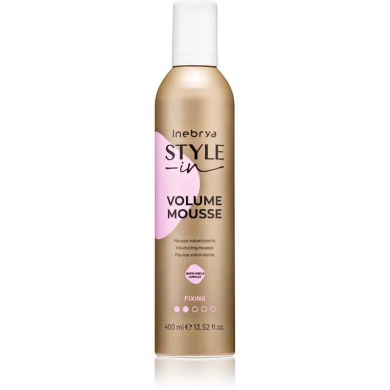 Inebrya Style-In Volume Mousse volumennövelő hajhab hajra 400 ml