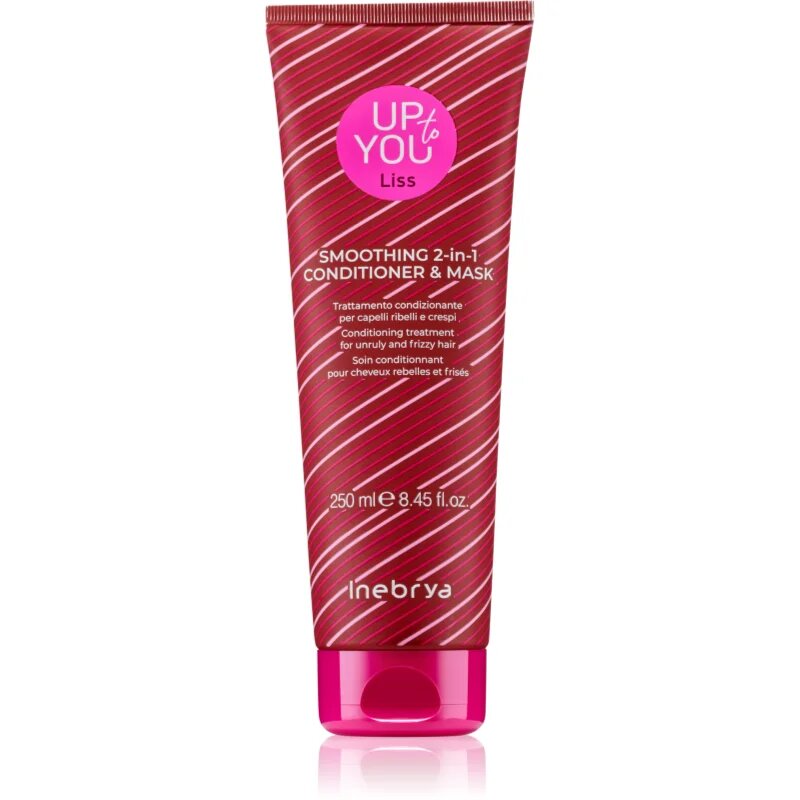 Inebrya Up To You Liss Smoothing 2-in-1 Mask & Conditioner bőrkisimító ápolás hajra 2 az 1-ben 250 ml