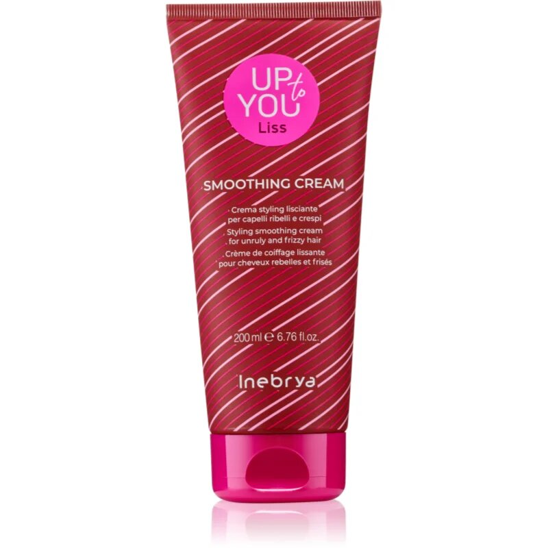 Inebrya Up To You Liss Smoothing Cream kisimító krém hajra 200 ml