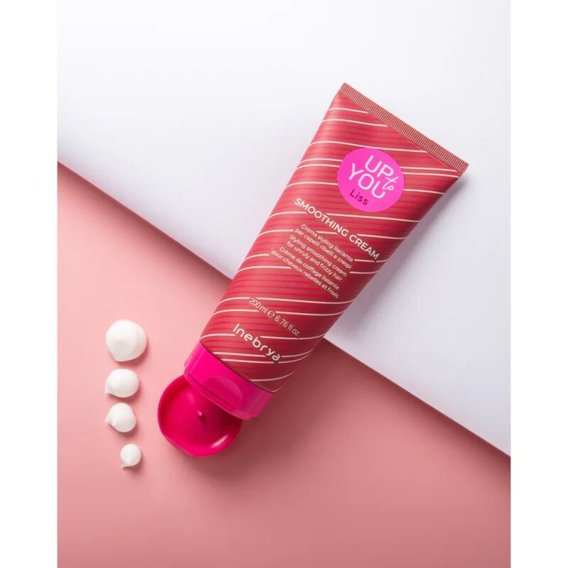 Inebrya Up To You Liss Smoothing Cream kisimító krém hajra 200 ml