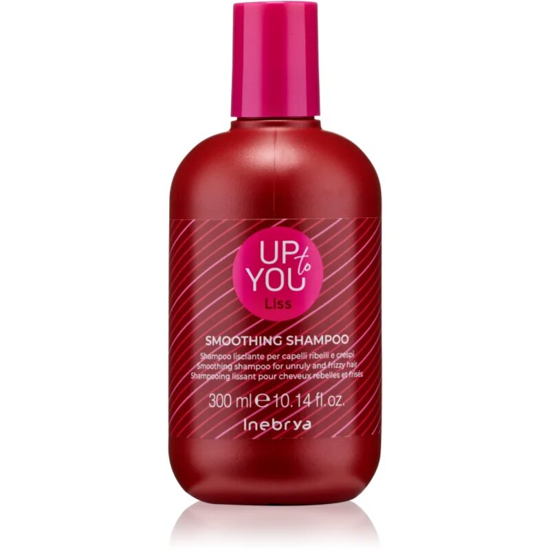 Inebrya Up To You Liss Smoothing Shampoo kisimító sampon a rakoncátlan és töredezett hajra 300 ml
