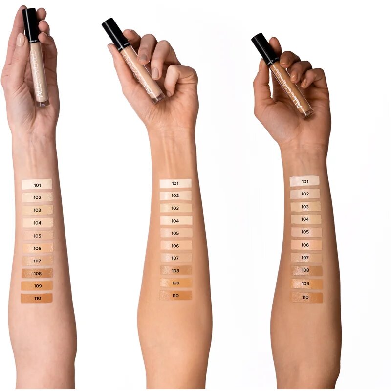 Inglot All Covered magas fedésű korrektor a szem alatti sötét karikákra árnyalat 104 4.2 ml