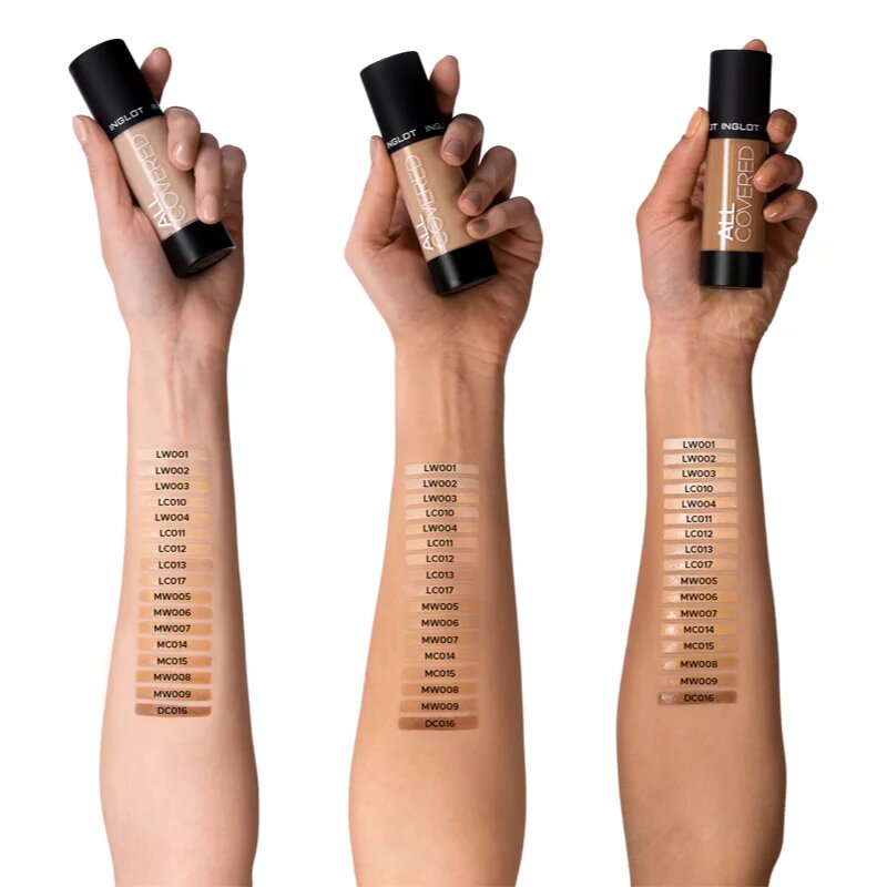 Inglot All Covered tartós alapozó árnyalat LC 013 30 ml