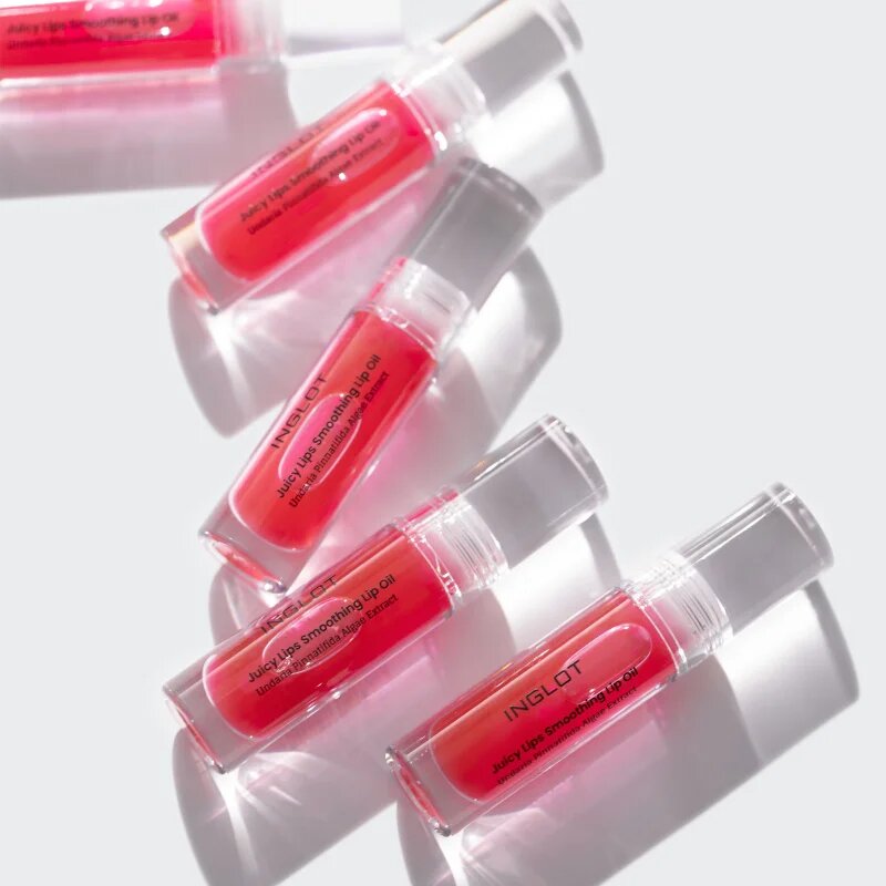 Inglot Juicy Lips Smoothing Lip Oil hidratáló olaj az ajkakra árnyalat Wild Strawberry 4 ml