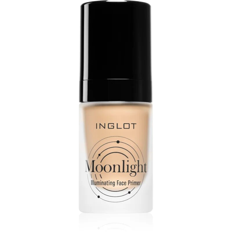 Inglot Moonlight élénkítő sminkalap a make - up alá árnyalat 21 Full Moon 25 ml
