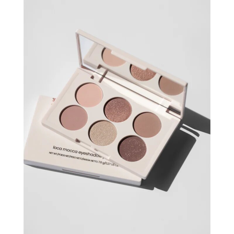Inglot PlayInn Eyeshadow Palette szemhéjfesték paletta árnyalat Loca Mocca 7.6 g