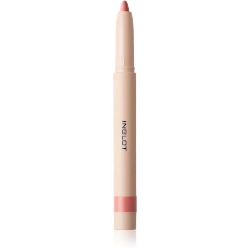 Inglot PlayInn Velvet Define Lip Pencil intenzív szájkontúrceruza árnyalat BLUSHING CORAL 61 1.6 g