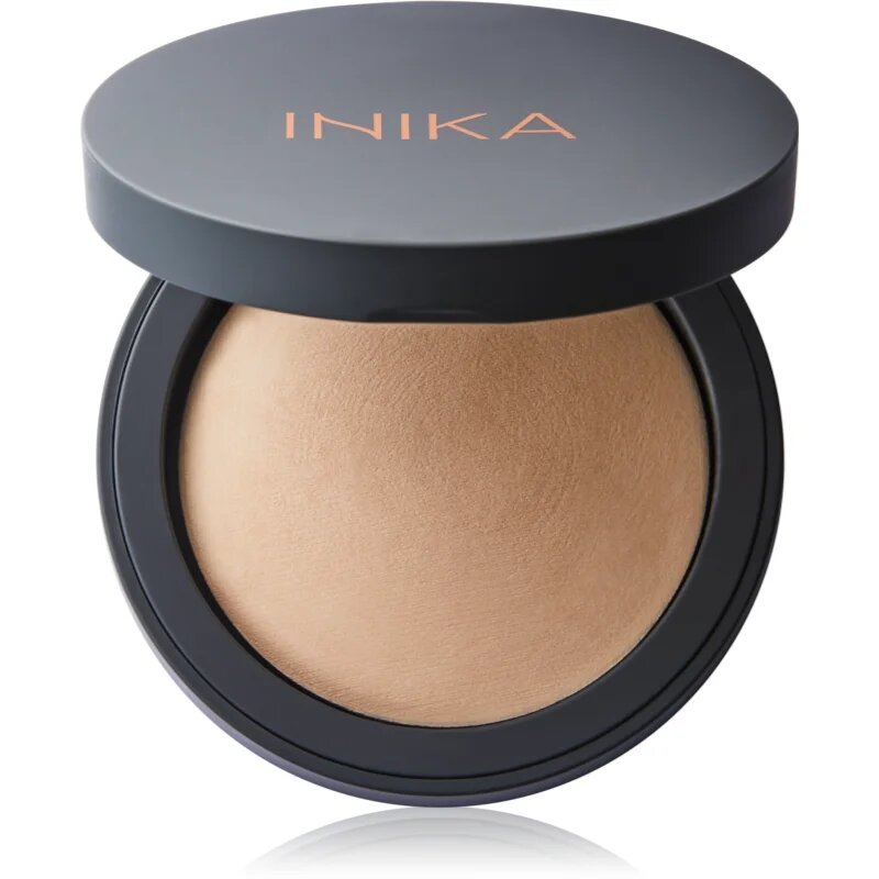 INIKA Organic Baked Mineral Foundation ásványi kompakt alapozó árnyalat Strength 8 g