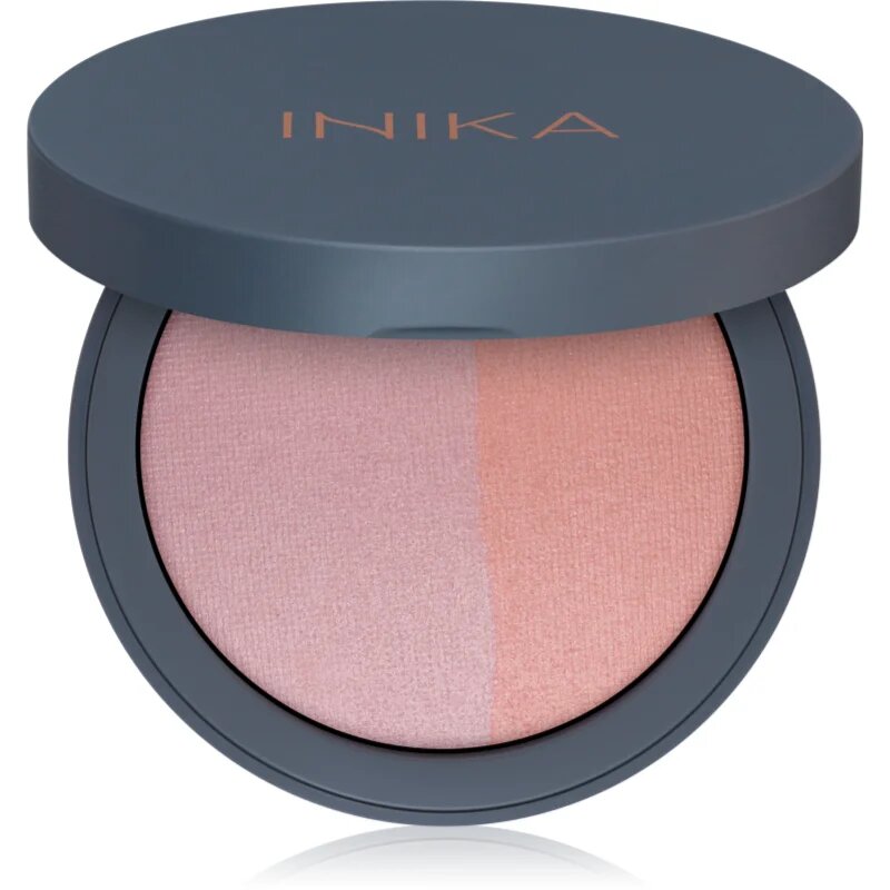 INIKA Organic Blush Duo duo arcpirosító árnyalat Pink Tickle 6.5 g