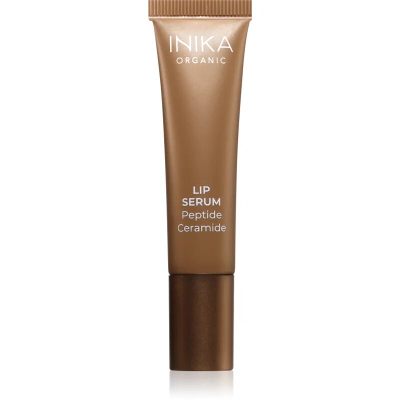 INIKA Organic Lip Serum Peptide + Ceramide szérum az ajkak kisimítására ceramidokkal 10 ml