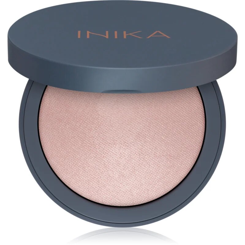 INIKA Organic Mineral Illuminisor kompakt púderes élénkítő arcra árnyalat Starlight 8 g