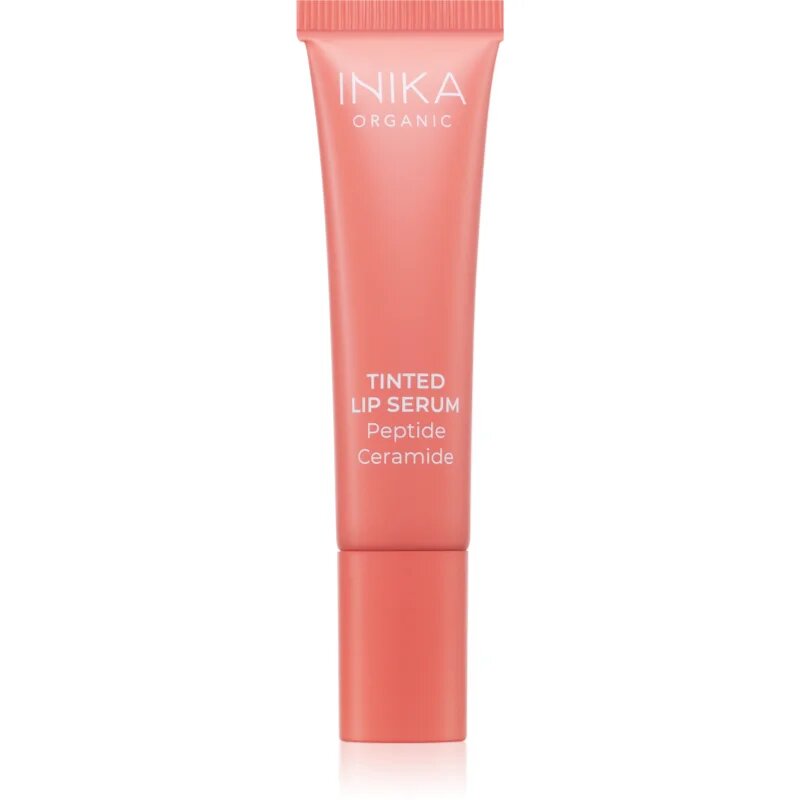 INIKA Organic Tinted Lip Serum Peptide + Ceramide színezett szérum az ajkakra árnyalat Blush 10 ml