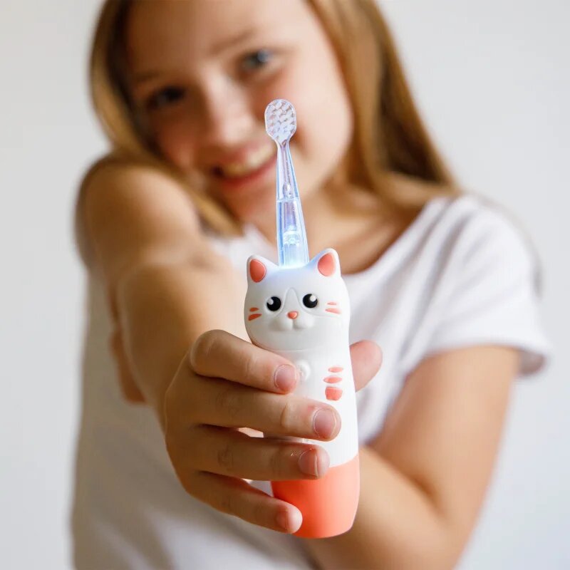 innoGIO GIOcat sonic fogkefe gyermekeknek White 1 db