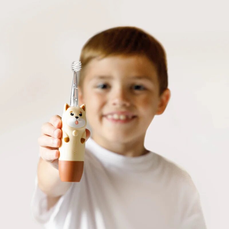 innoGIO GIOdog sonic fogkefe gyermekeknek Brown 1 db