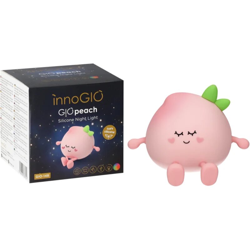 innoGIO GIOpeach dimmelhető LED-es gyermeklámpa 1 db