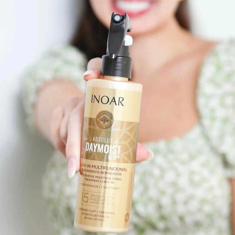 INOAR Absolut Daymoist CLR™ öblítés nélküli kondicionáló spray -ben 200 ml