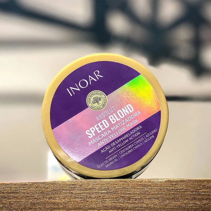 INOAR Absolut Speed Blond tápláló tonizáló maszk szőke hajra 250 g