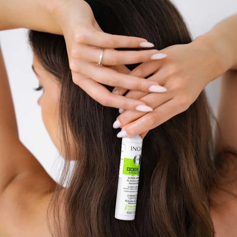 INOAR CicatriFios ampulla a károsult hajra 45 ml