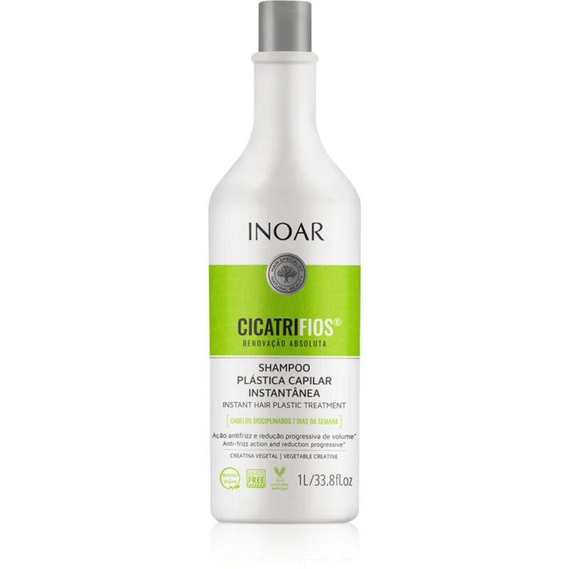 INOAR CicatriFios regeneráló sampon a gyenge és sérült hajra 1000 ml