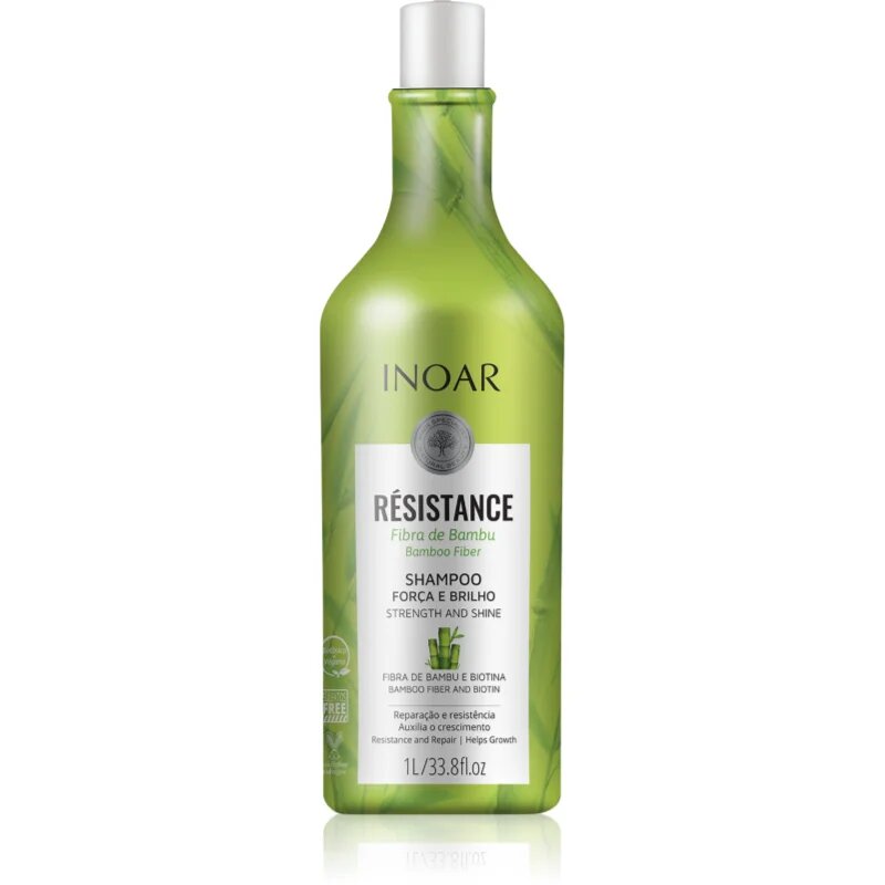 INOAR Résistance Bambu sampon a töredezett károsult hajra 1000 ml