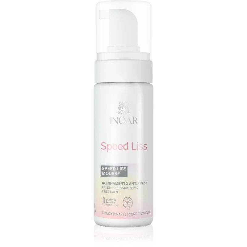 INOAR Speed Liss hajhab a száraz és kezelhetetlen haj egyenesítésére és táplálására 150 ml