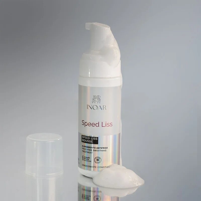 INOAR Speed Liss hajhab a száraz és kezelhetetlen haj egyenesítésére és táplálására 150 ml