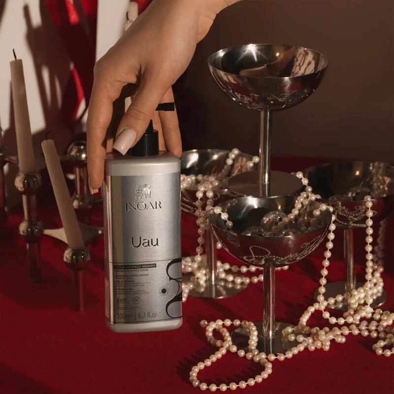 INOAR Uau Anti-Frizz kisimító szérum töredezés ellen 200 ml