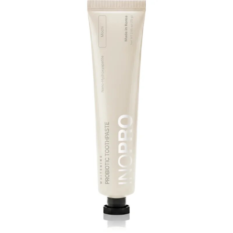InoPro Probiotic Toothpaste fehérítő fogkrém fluoridmentes íz Mochi 75 g
